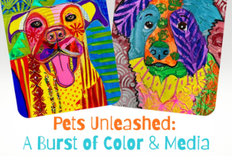 PET PORTRAITS CLASS WEBSITE GRAPHIC