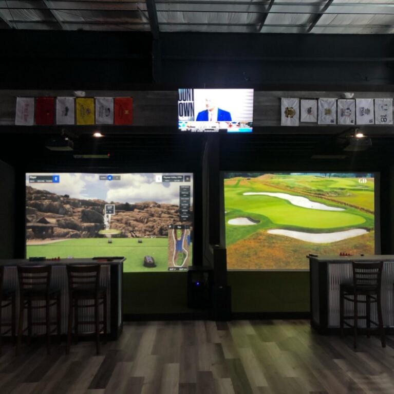 GOLF SIMULATOR BAYS AT GOLF 365