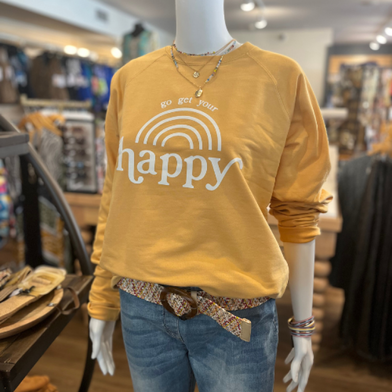 HAPPY TSHIRT AT THE BOUTIQUE