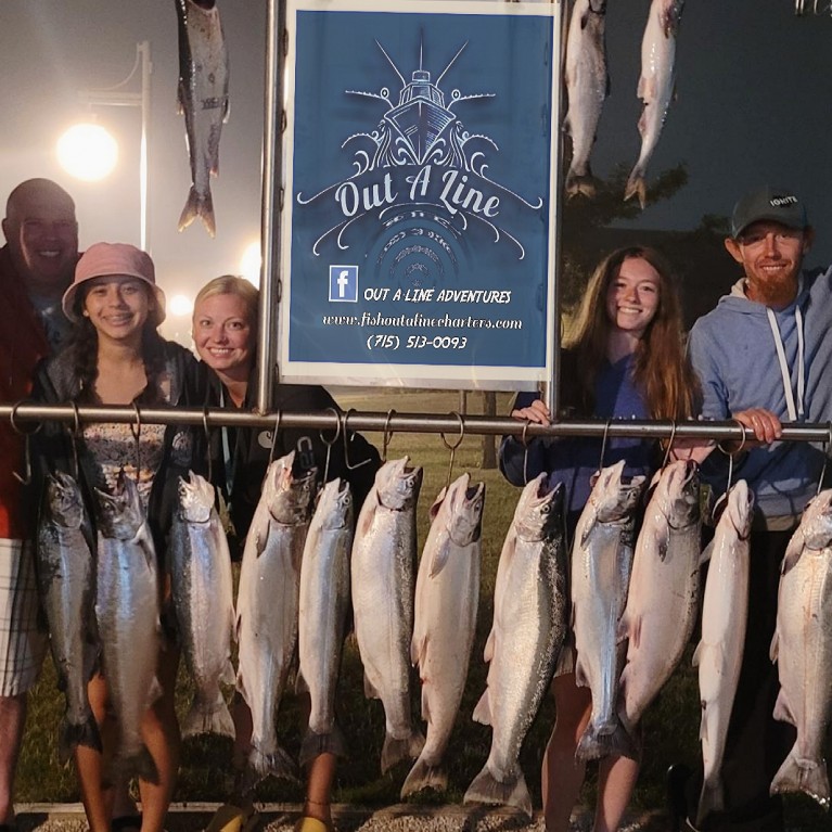 LAKE MICHIGAN FISHING WITH OUT A LINE ADVENTURES