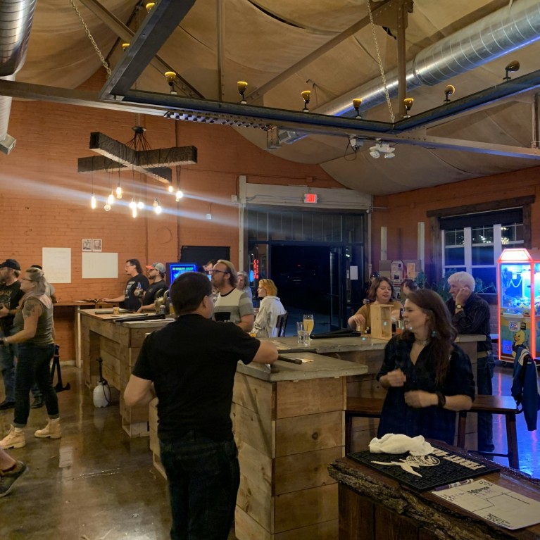 LONHOUSE SHEBOYGAN AXE THROWING BAR