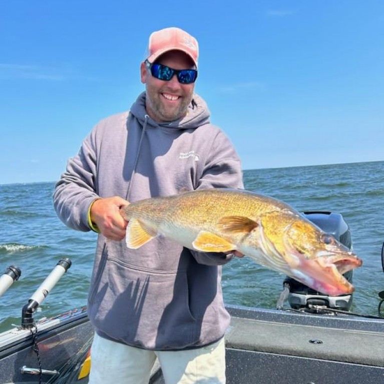 Lake Michigan Catch with Wolf Pack Adventures