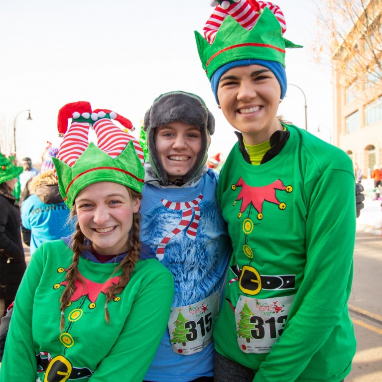 RUN SANTA RUN SHEBOYGAN ELVES