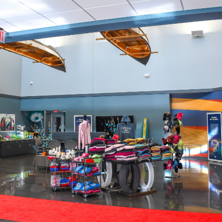 VISIT SHEBOYGAN VISITOR CENTER INTERIOR