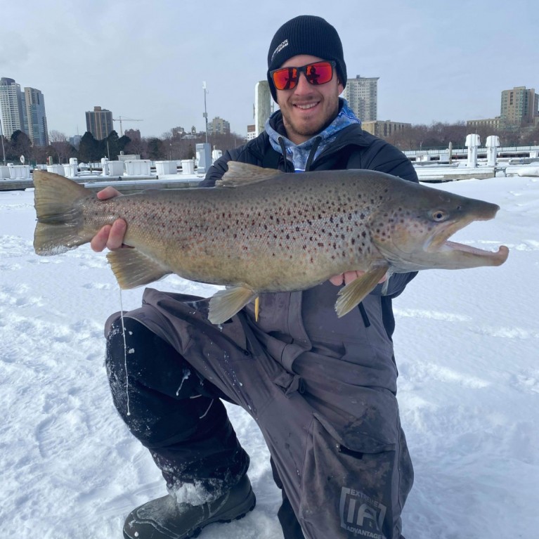 WOLF PACK ADVENTURES FISHING IN WINTER