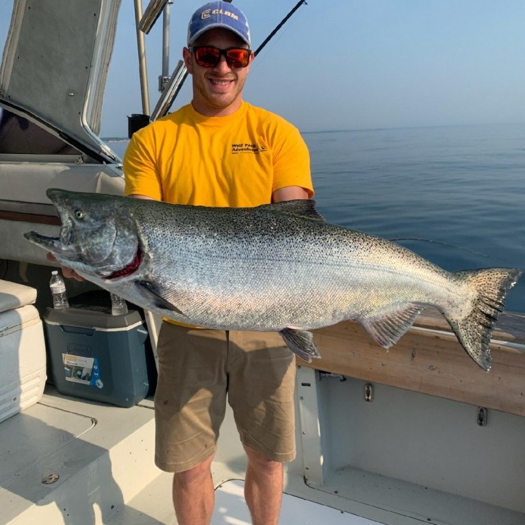 WOLF PACK ADVENTURES LAKE MICHIGAN CATCH