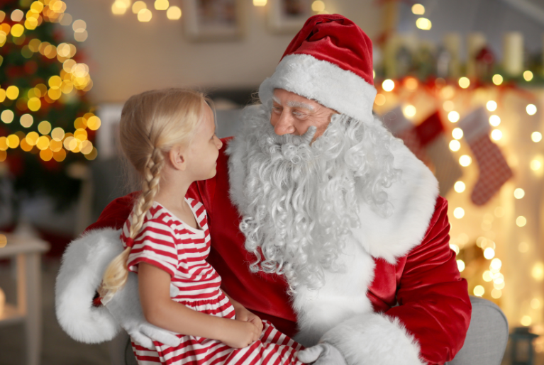 BREAKFAST WITH SANTA AT BLUE HARBOR RESORT