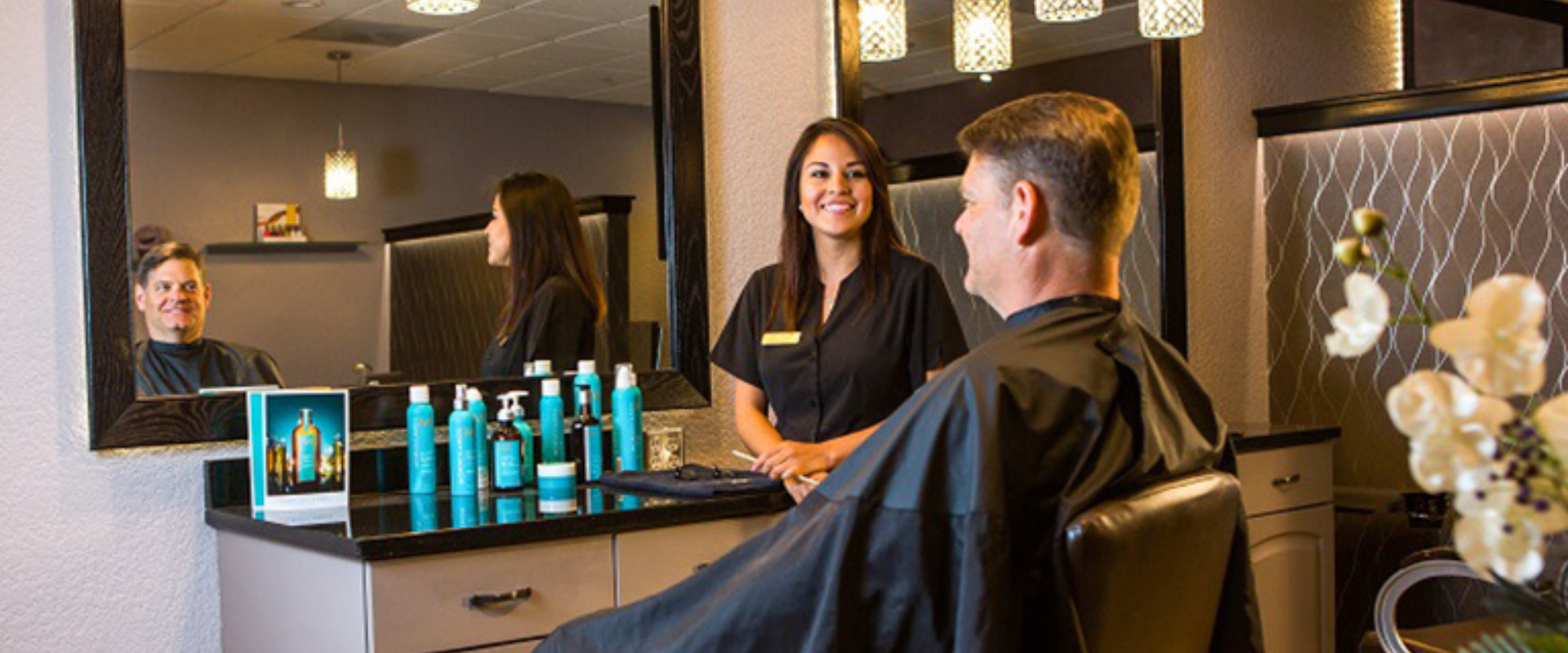 HAIR SERVICES AT REFLECTIONS SPA SALON