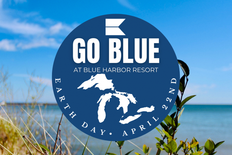 GO BLUE FOR EARTH DAY WEBSITE FEATURE