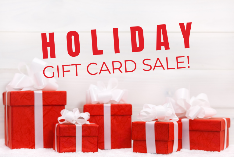 HOLIDAY GIFT CARD SALE AT BLUE HARBOR RESORT WEB GRAPHIC
