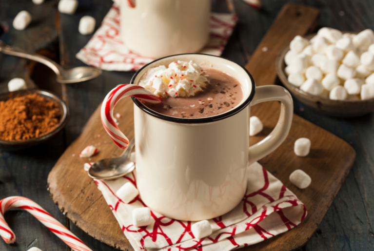 HOT CHOCOLATE AT BLUE HARBOR RESORT WEBSITE SPECIALS GRAPHIC