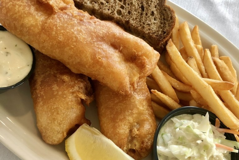 THE BEACON FISH FRY AT BLUE HARBOR RESORT IN SHEBOYGAN WI