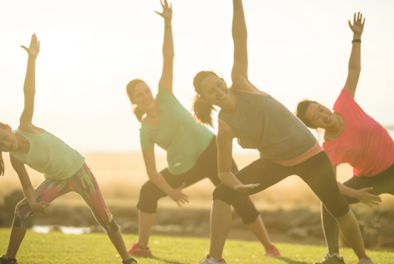 YOGA ON THE LAWN