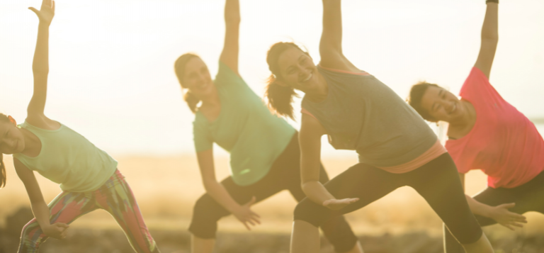 YOGA ON THE LAWN
